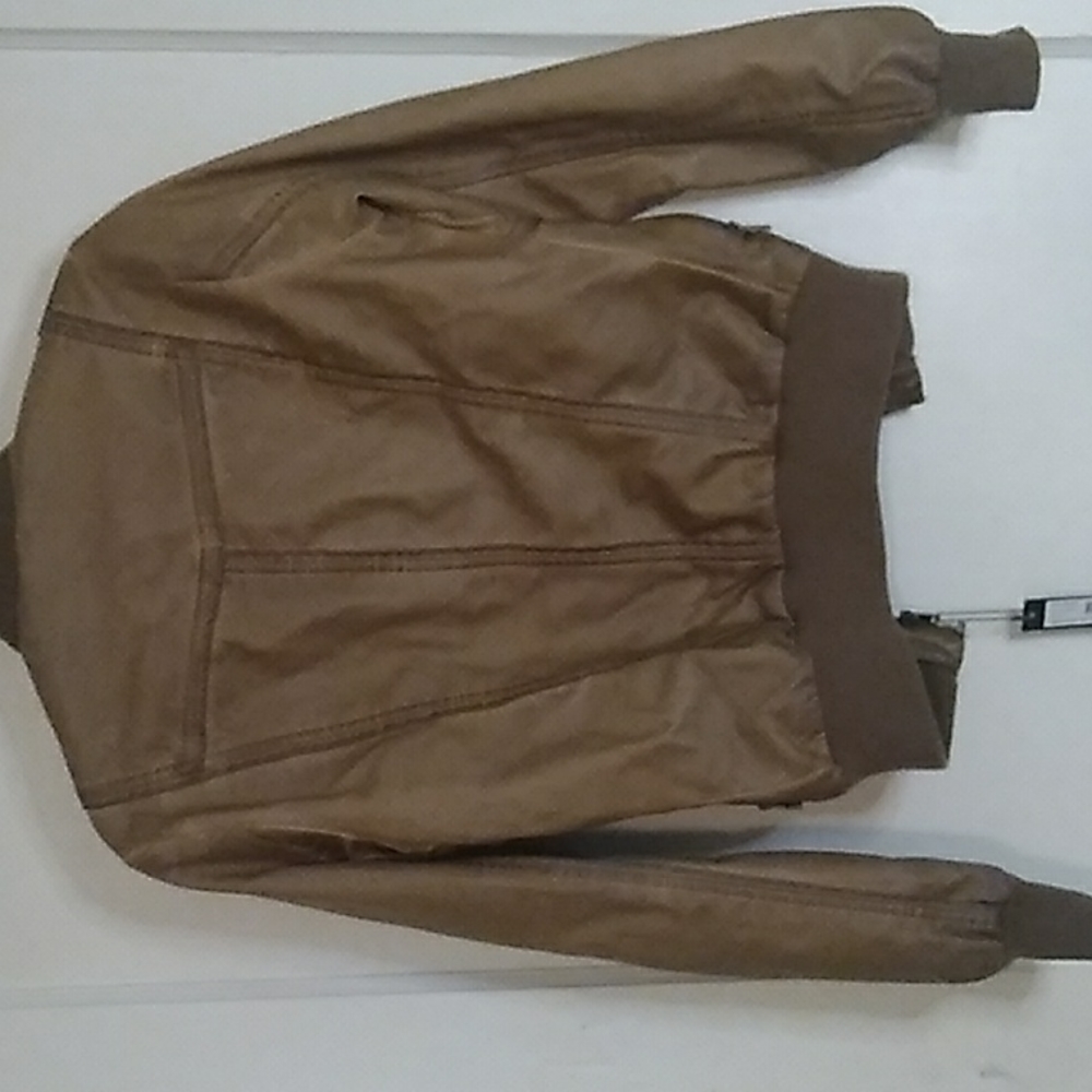 XOXO leather jacket💛💛 - Picture 4 of 6